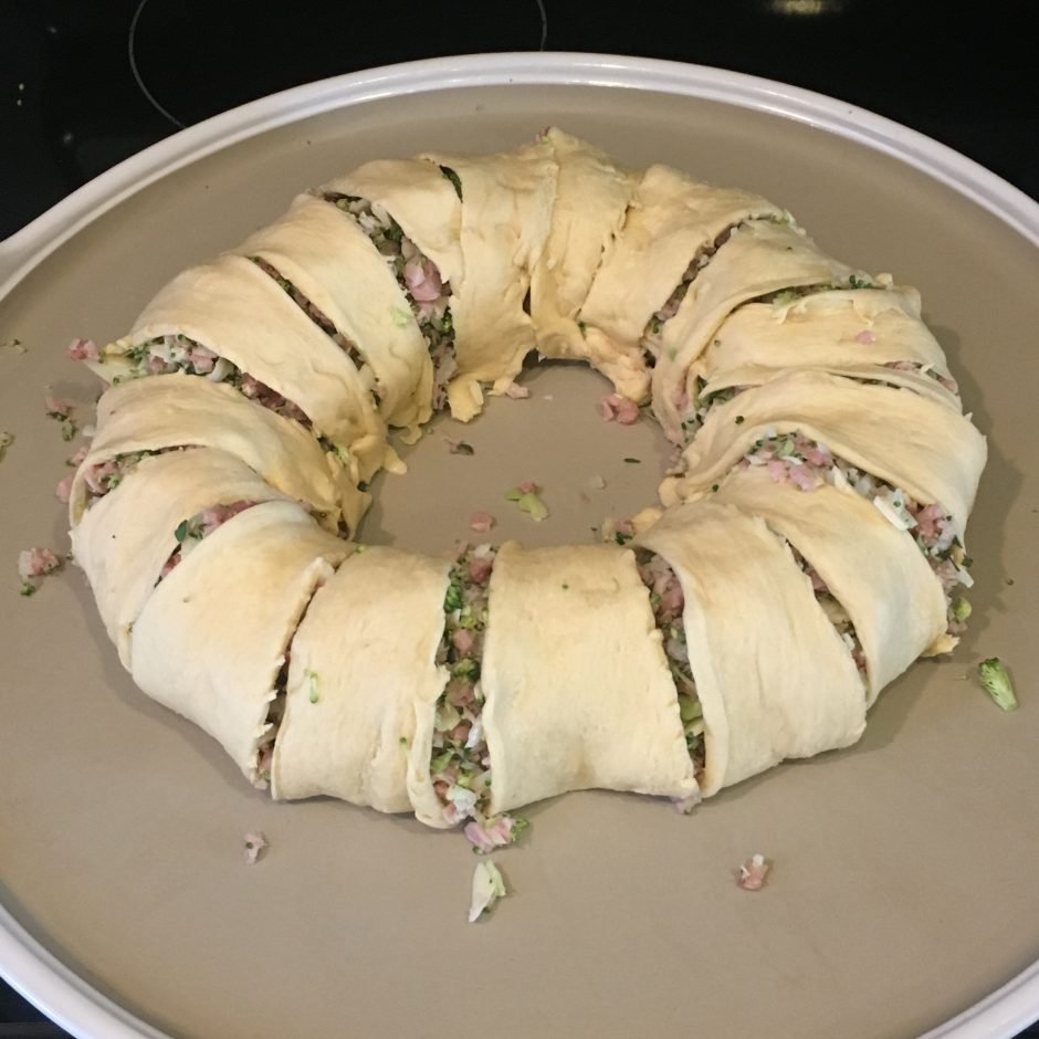 Ham and Broccoli Ring - Appalachian Cooks