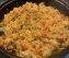 hamburger meat mix noodle casserole finished