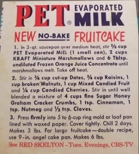 no-bake fruitcake